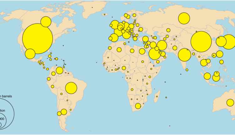 Oil consumption 2011