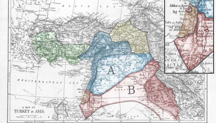 Sykes-Picot mappa generale