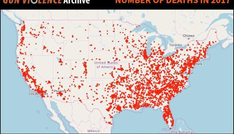 USA guns killings 2017