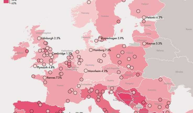 cities unempl