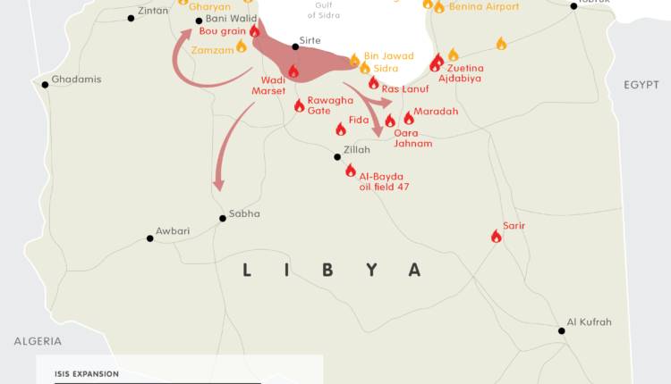 libia isis espansione