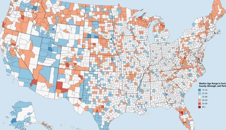 median age USA