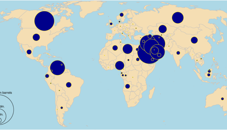 oil reserves 2011