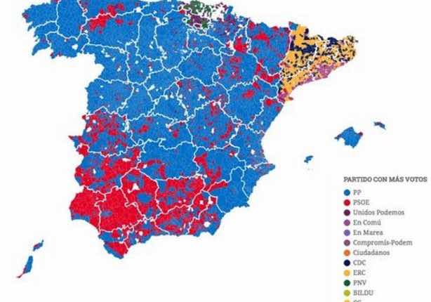 spagna mappa finale giugno