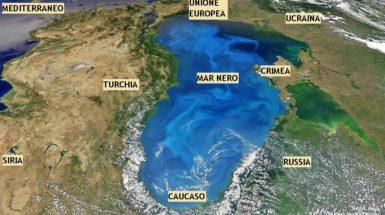 La dimensione strategica del Mar Nero (elaborazione da NASA)