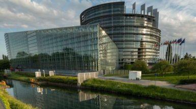 La sede del parlamento europeo a Strasburgo