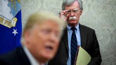 Donald Trump and John Bolton