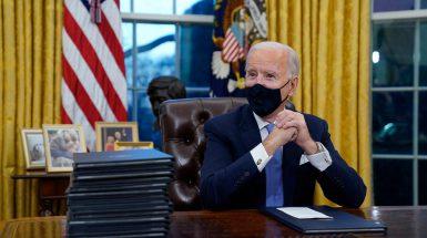 Joe Biden alla Casa Bianca