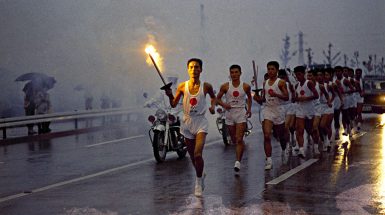 I tedofori giapponesi di Tokyo 1964