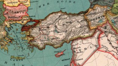 La Turchia nel 1921, dopo il Trattato di Sèvres